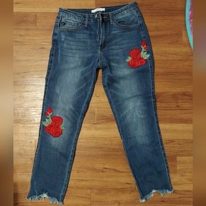 KanCan frayed jeans